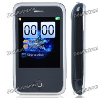 SH108A Mini 2.2 "Touch Screen Dual SIM Dual Network Standby Quadband GSM Cell Phone w / FM - Preto