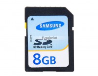 Genuine Samsung 8GB Cartão de Memória SD (Preto)